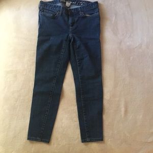 Blue skinny jeans size 4